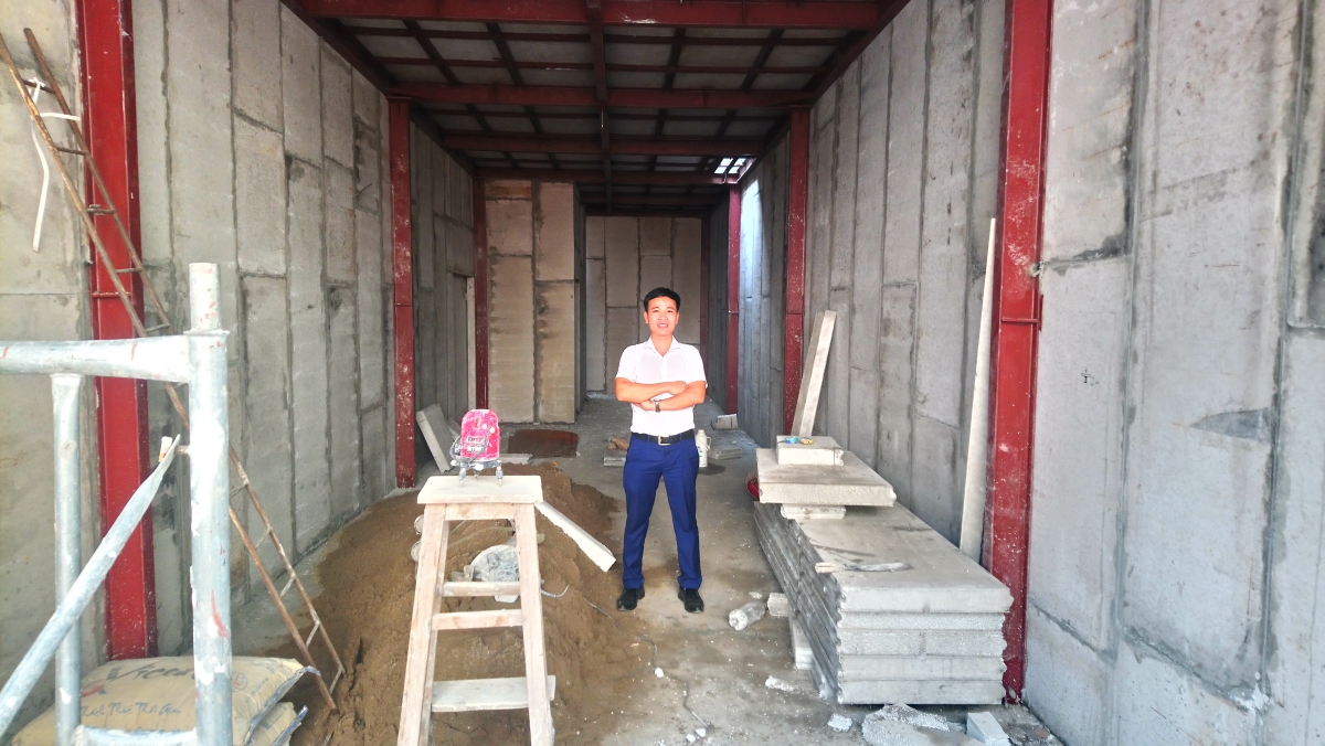 Hướng dẫn lắp đặt tấm bê tông nhẹ EPS 